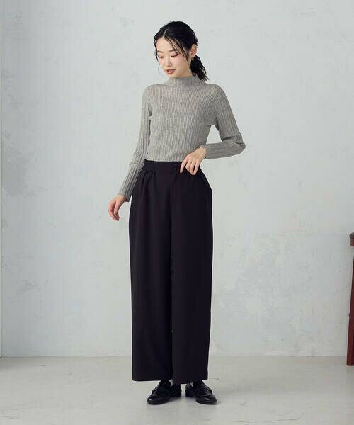 COMME CA ISM / コムサイズム ニット・セーター | ベーシック ランダムリブニット | 詳細11