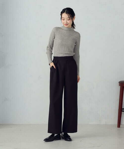 COMME CA ISM / コムサイズム ニット・セーター | ベーシック ランダムリブニット | 詳細10
