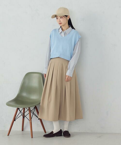 COMME CA ISM / コムサイズム ベスト | Vネックニットベスト | 詳細18