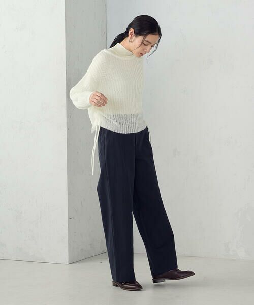COMME CA ISM / コムサイズム ニット・セーター | モヘアライク ドロストニット | 詳細1
