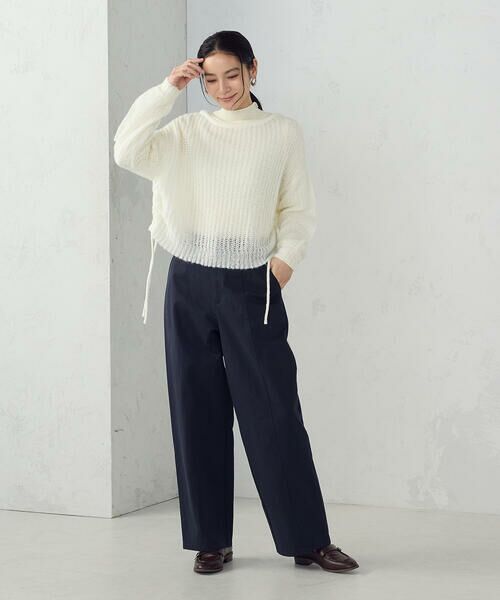COMME CA ISM / コムサイズム ニット・セーター | モヘアライク ドロストニット | 詳細2