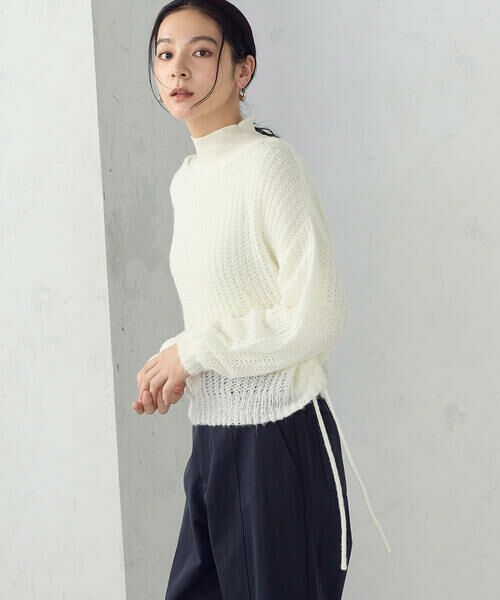 COMME CA ISM / コムサイズム ニット・セーター | モヘアライク ドロストニット | 詳細3