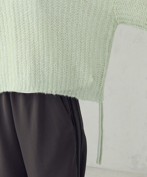 COMME CA ISM / コムサイズム ニット・セーター | モヘアライク ドロストニット | 詳細16