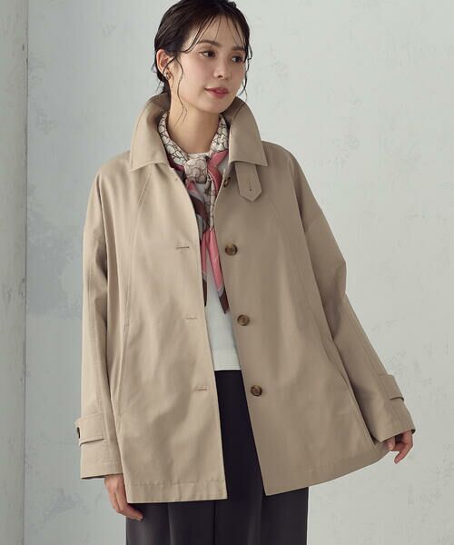 COMME CA ISM / コムサイズム マフラー・ショール・スヌード・ストール | ブロックカラーモノグラムスカーフ | 詳細14