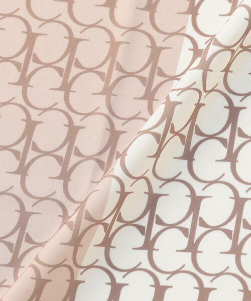 COMME CA ISM / コムサイズム マフラー・ショール・スヌード・ストール | ブロックカラーモノグラムスカーフ | 詳細16