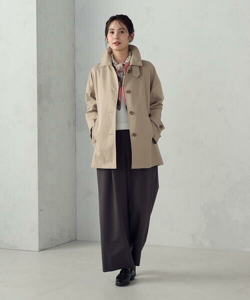 COMME CA ISM / コムサイズム マフラー・ショール・スヌード・ストール | ブロックカラーモノグラムスカーフ | 詳細13