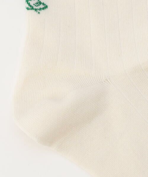 COMME CA ISM / コムサイズム ソックス | メッセージクルーソックス | 詳細3