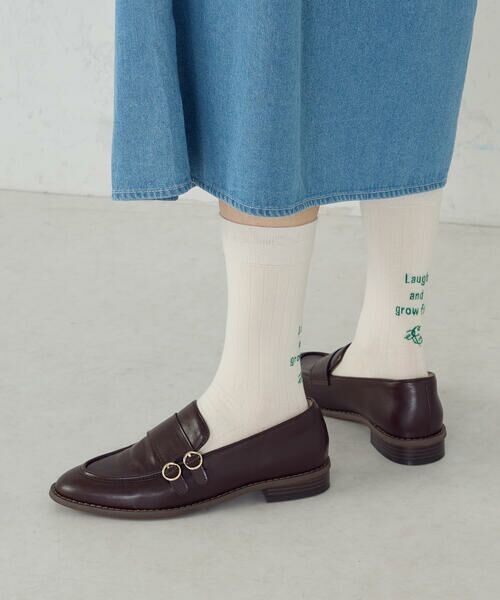 COMME CA ISM / コムサイズム ソックス | メッセージクルーソックス | 詳細7