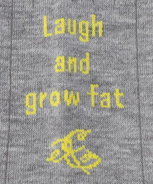 COMME CA ISM / コムサイズム ソックス | メッセージクルーソックス | 詳細8