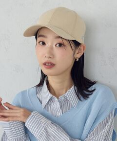 COMME CA ISM / コムサイズム キャップ | ロゴ刺繍キャップ