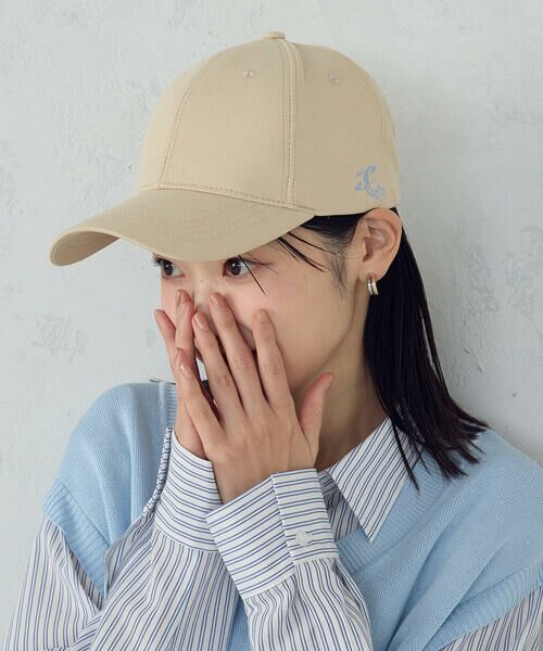COMME CA ISM / コムサイズム キャップ | ロゴ刺繍キャップ | 詳細7