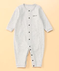 COMME CA ISM / コムサイズム ロンパース | “にっぽんの色”おしりパッチ長袖ツーウェイオール