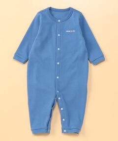 COMME CA ISM / コムサイズム ロンパース | “にっぽんの色”おしりパッチ長袖ツーウェイオール