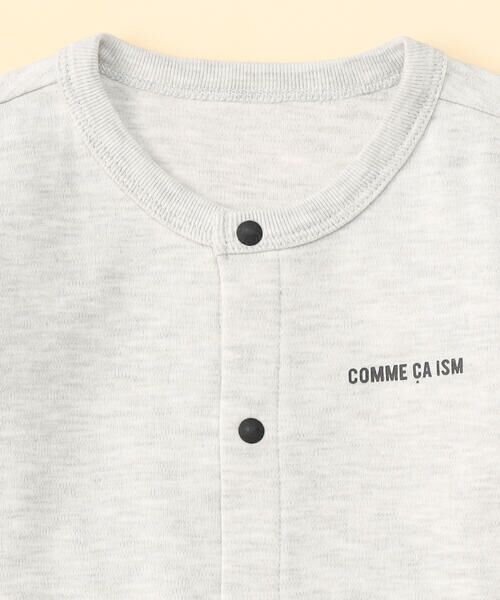 COMME CA ISM / コムサイズム ロンパース | “にっぽんの色”おしりパッチ長袖ツーウェイオール | 詳細5