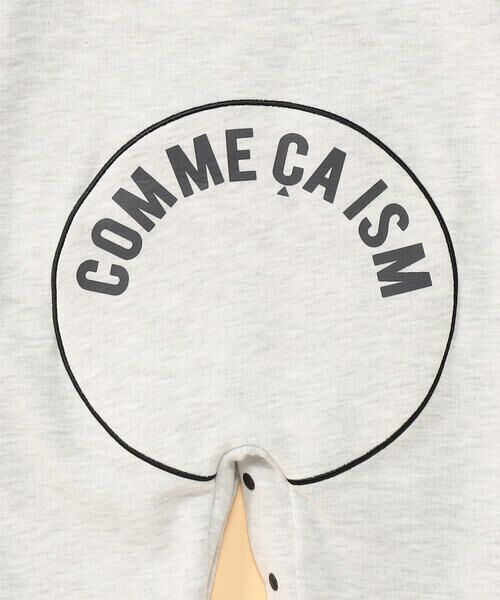 COMME CA ISM / コムサイズム ロンパース | “にっぽんの色”おしりパッチ長袖ツーウェイオール | 詳細9