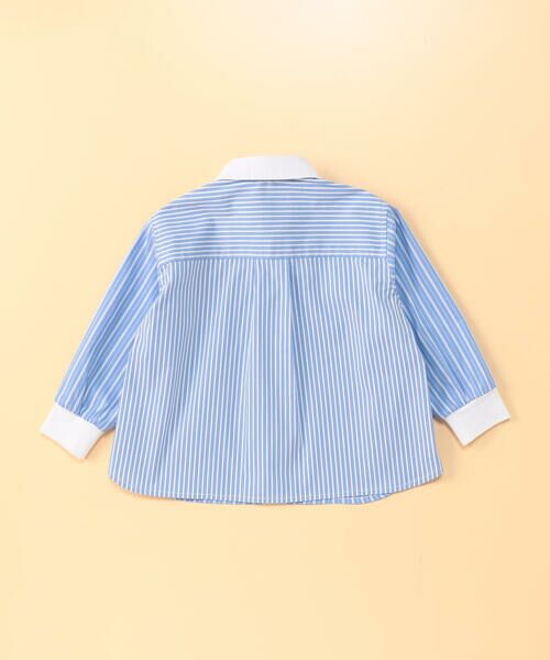 COMME CA ISM / コムサイズム ベビー・キッズグッズ | ストライプシャツ(ベビーサイズ) | 詳細2