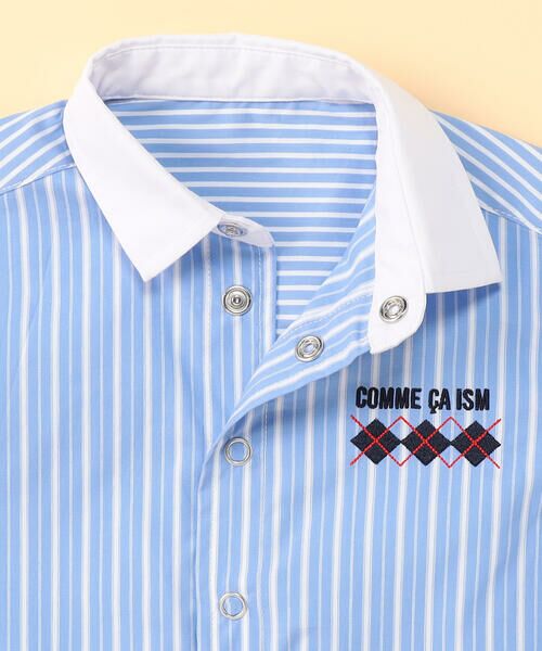 COMME CA ISM / コムサイズム ベビー・キッズグッズ | ストライプシャツ(ベビーサイズ) | 詳細4