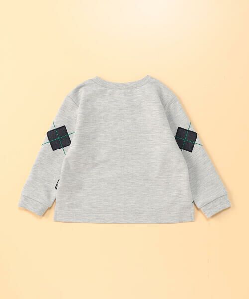 COMME CA ISM / コムサイズム ベビー・キッズグッズ | アーガイル長袖Tシャツ(ベビーサイズ) | 詳細1