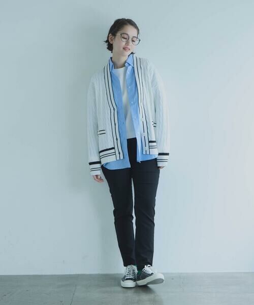 COMME CA ISM / コムサイズム その他パンツ | 【美しいベーシックパンツ】ハイテンションパンツ | 詳細1