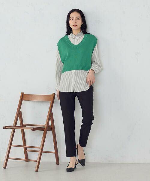 COMME CA ISM / コムサイズム その他パンツ | 【美しいベーシックパンツ】ハイテンションパンツ | 詳細5