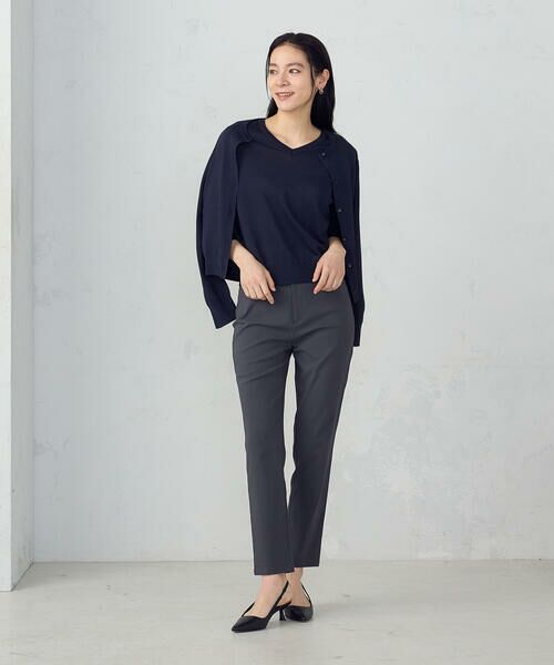 COMME CA ISM / コムサイズム その他パンツ | 【美しいベーシックパンツ】ハイテンションパンツ | 詳細9