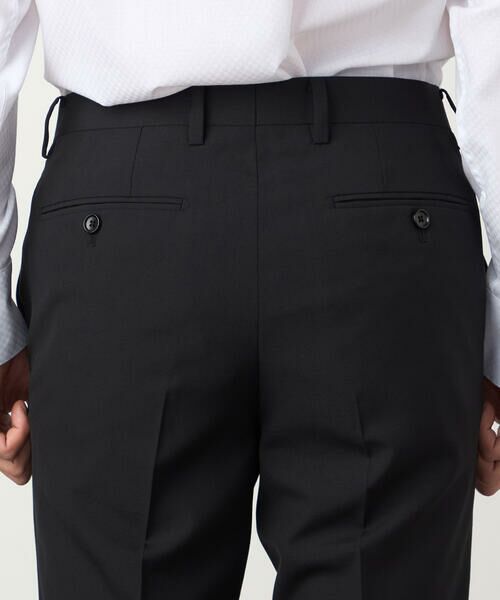 COMME CA ISM / コムサイズム セットアップ | 【セットアップ対応】ポリエステル ウール トロピカル パンツ | 詳細9