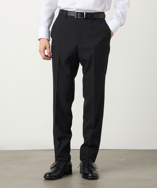 COMME CA ISM / コムサイズム セットアップ | 【セットアップ対応】ポリエステル ウール トロピカル パンツ | 詳細4