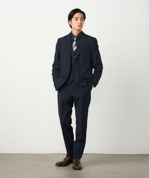 COMME CA ISM / コムサイズム セットアップ | 【セットアップ対応】ポリエステル ウール トロピカル パンツ | 詳細13