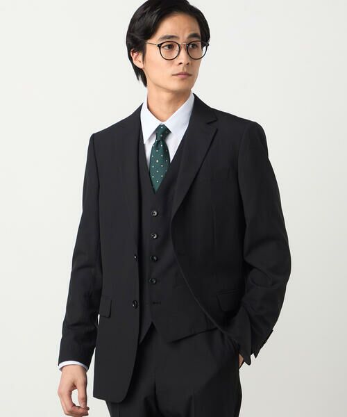 COMME CA ISM / コムサイズム セットアップ | 【セットアップ対応】ポリエステル ウール トロピカル ジャケット | 詳細7