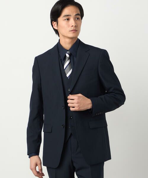 COMME CA ISM / コムサイズム セットアップ | 【セットアップ対応】ポリエステル ウール トロピカル ジャケット | 詳細26