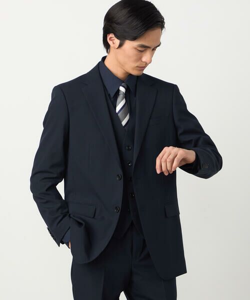 COMME CA ISM / コムサイズム セットアップ | 【セットアップ対応】ポリエステル ウール トロピカル ジャケット | 詳細27