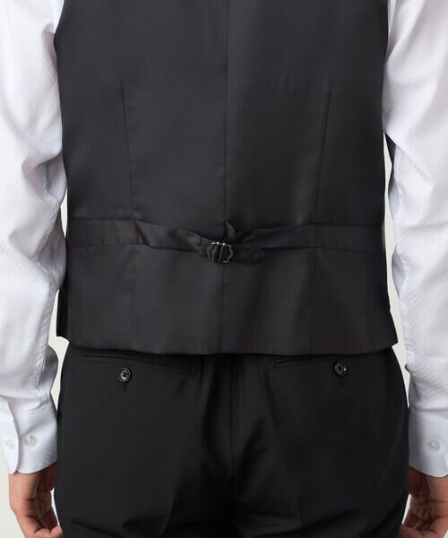 COMME CA ISM / コムサイズム セットアップ | 【セットアップ対応】ポリエステル ウール トロピカル ベスト | 詳細11