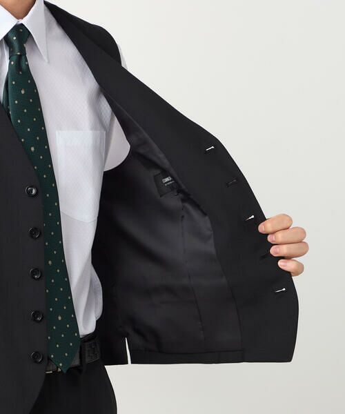 COMME CA ISM / コムサイズム セットアップ | 【セットアップ対応】ポリエステル ウール トロピカル ベスト | 詳細12