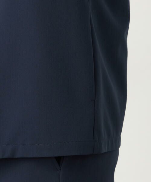 COMME CA ISM / コムサイズム ノーカラージャケット | 【セットアップ対応】ポリエステル レーヨン ストレッチツイル ノーカラージャケット | 詳細13