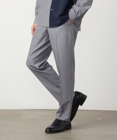 COMME CA ISM / コムサイズム スラックス・ドレスパンツ | 【セットアップ対応】ポリエステル レーヨン ストレッチツイル テーパードスラックス