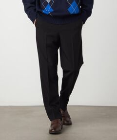 COMME CA ISM / コムサイズム スラックス・ドレスパンツ | 【セットアップ対応】ポリエステル レーヨン ストレッチツイル テーパードスラックス