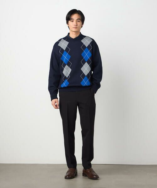 COMME CA ISM / コムサイズム スラックス・ドレスパンツ | 【セットアップ対応】ポリエステル レーヨン ストレッチツイル テーパードスラックス | 詳細6