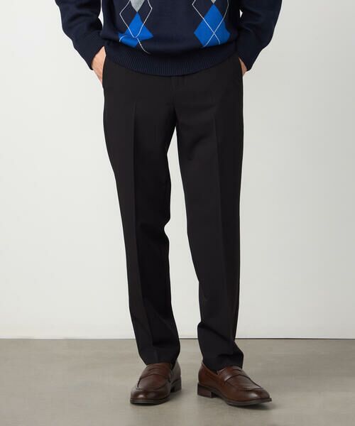 COMME CA ISM / コムサイズム スラックス・ドレスパンツ | 【セットアップ対応】ポリエステル レーヨン ストレッチツイル テーパードスラックス | 詳細10