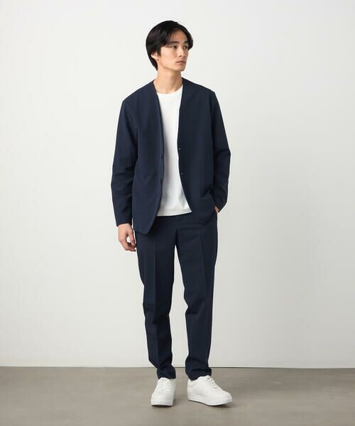 COMME CA ISM / コムサイズム スラックス・ドレスパンツ | 【セットアップ対応】ポリエステル レーヨン ストレッチツイル テーパードスラックス | 詳細13