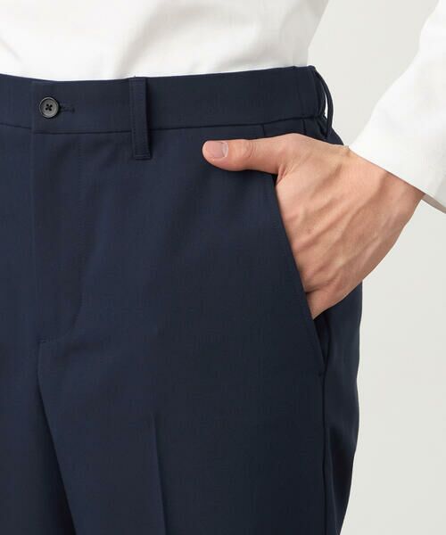 COMME CA ISM / コムサイズム スラックス・ドレスパンツ | 【セットアップ対応】ポリエステル レーヨン ストレッチツイル テーパードスラックス | 詳細21