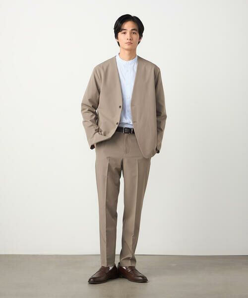 COMME CA ISM / コムサイズム スラックス・ドレスパンツ | 【セットアップ対応】ポリエステル レーヨン ストレッチツイル テーパードスラックス | 詳細25