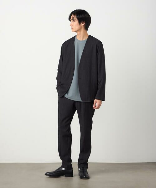 COMME CA ISM / コムサイズム Tシャツ | 膨れジャカード 長袖Tシャツ | 詳細20