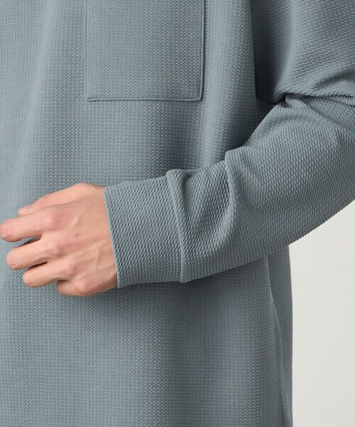 COMME CA ISM / コムサイズム Tシャツ | 膨れジャカード 長袖Tシャツ | 詳細29