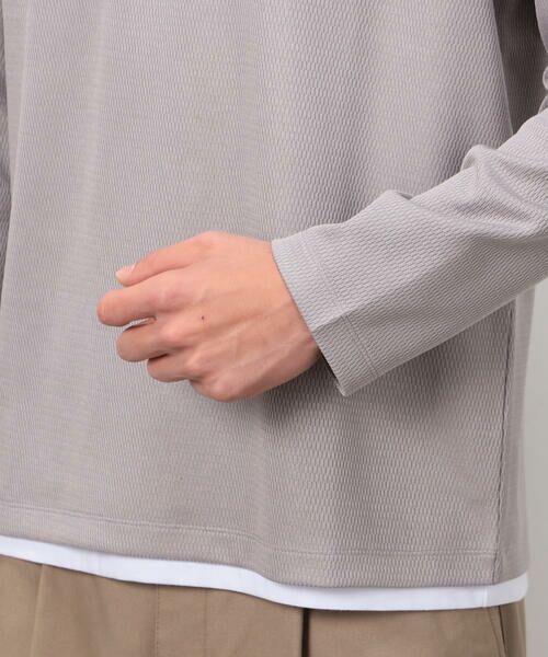 COMME CA ISM / コムサイズム カットソー | メッシュジャージ Ｔシャツセット | 詳細8