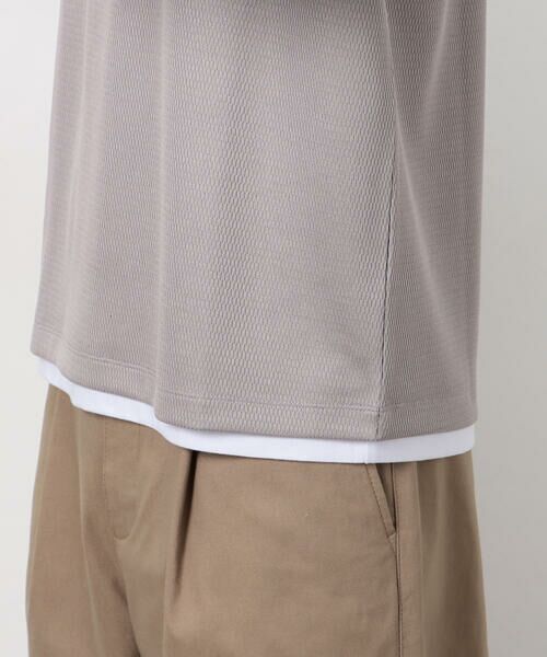 COMME CA ISM / コムサイズム カットソー | メッシュジャージ Ｔシャツセット | 詳細9