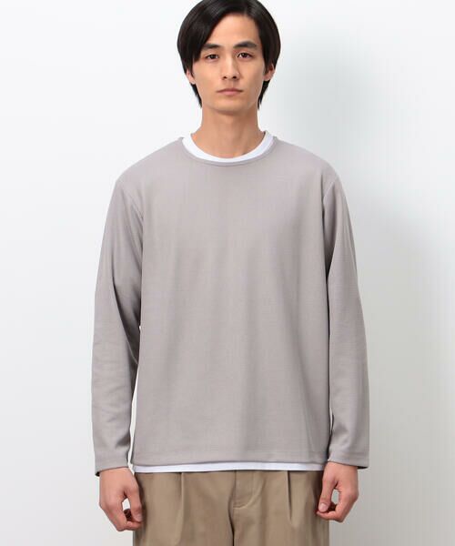 COMME CA ISM / コムサイズム カットソー | メッシュジャージ Ｔシャツセット | 詳細4