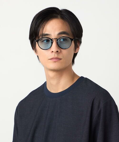 COMME CA ISM / コムサイズム サングラス・メガネ | ボストン型 サングラス（ブルー）