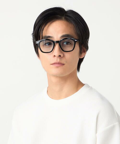 COMME CA ISM / コムサイズム サングラス・メガネ | ウェリントン型 サングラス（ブルー）