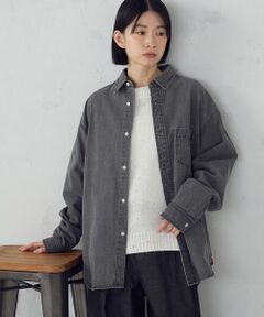 COMME CA ISM / コムサイズム シャツ・ブラウス | デニムビックシャツ