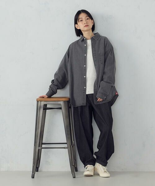 COMME CA ISM / コムサイズム シャツ・ブラウス | デニムビックシャツ | 詳細2